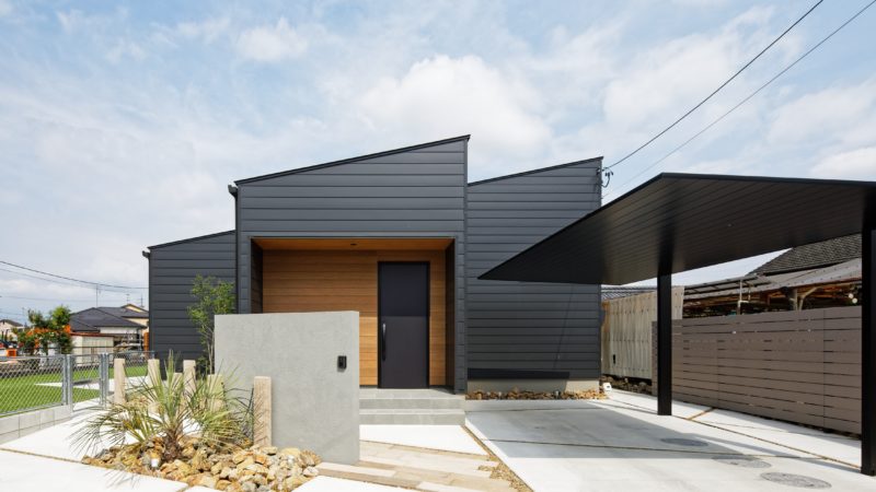 ゆとりと開放感のある平屋　【注文】